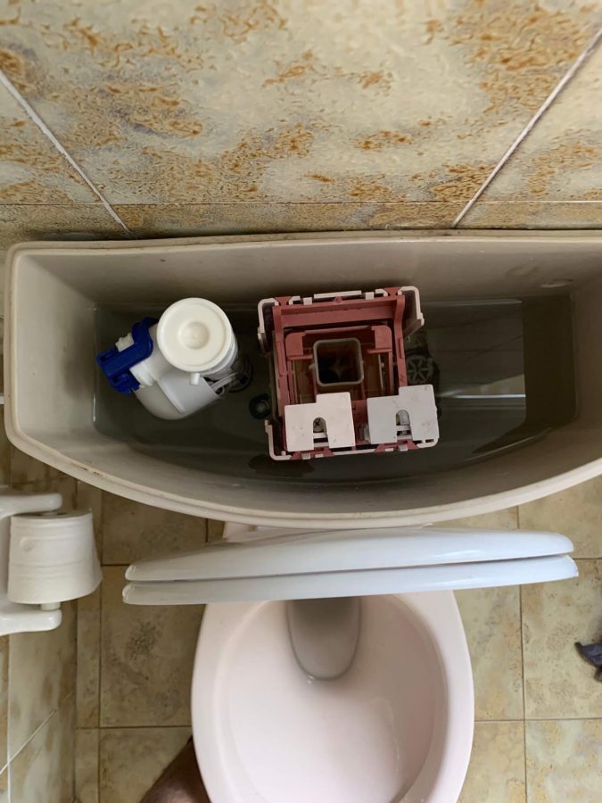 Toilet flush repair